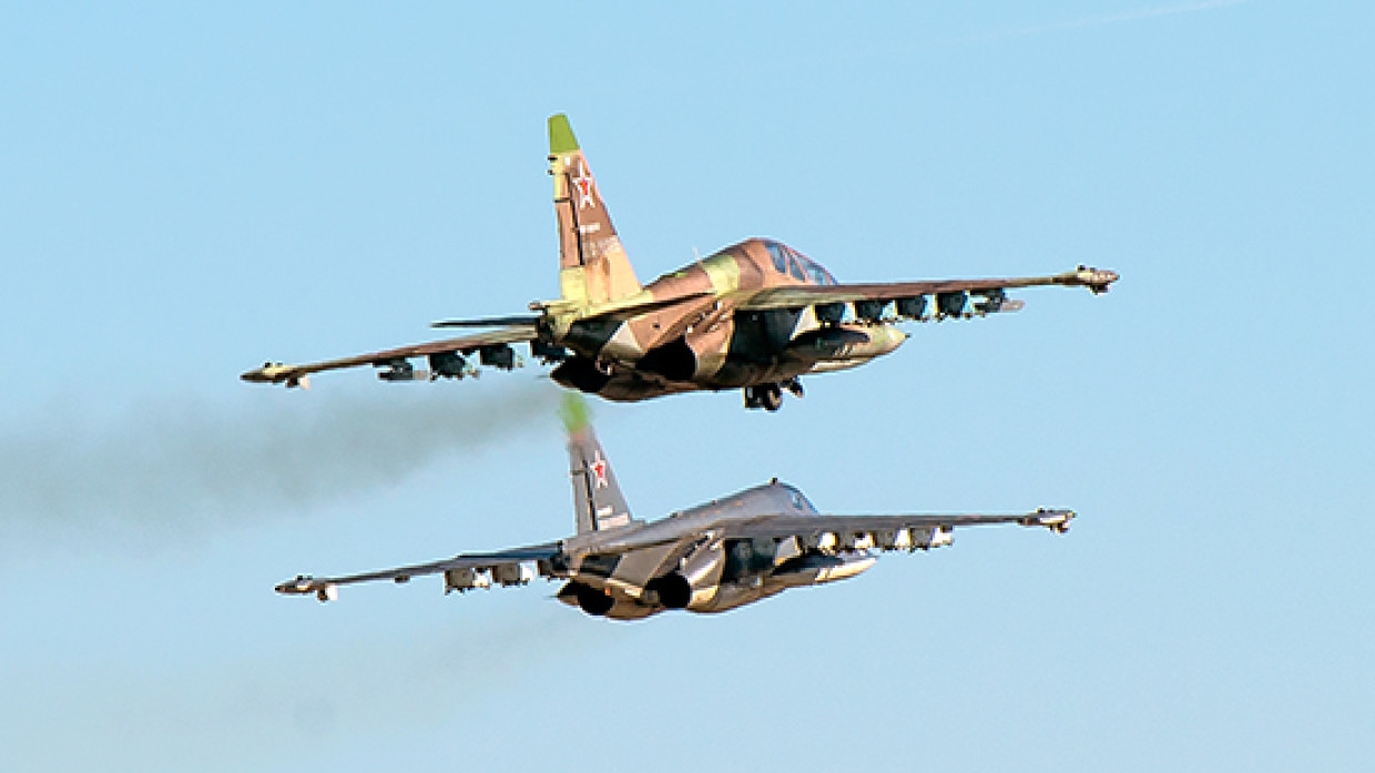Эскадрилья штурмовиков Су-25 перебазировалась из Ставрополья на крымские аэродромы