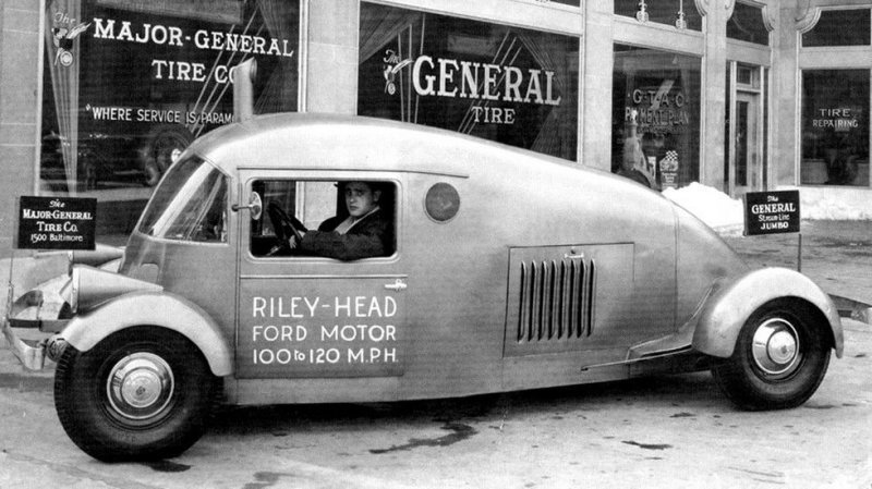 В 1933–1940 годах кузовная фирма Libby Body собрала 29 рекламных машин Riley-Ford авто, автодизайн, автомобили, дизайн, интересные автомобили, минивэн, ретро авто