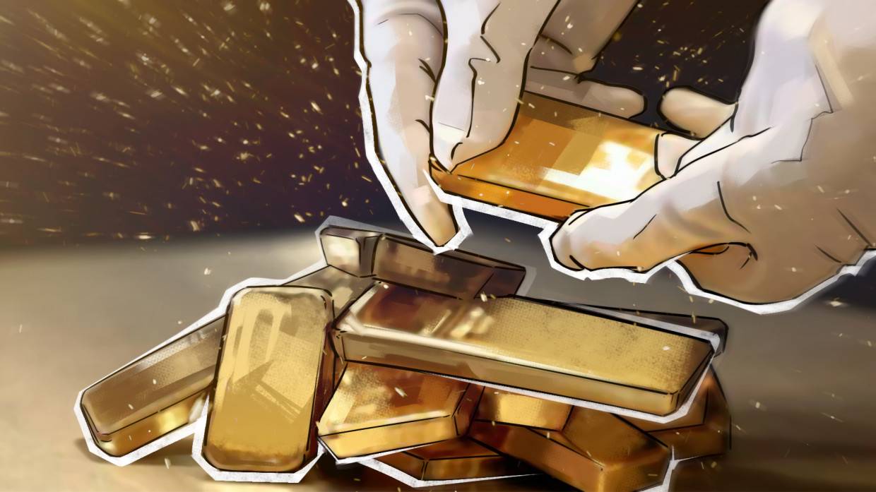 Замедление добычи золота может поднять котировки драгоценного металла