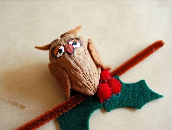 Поделки из грецких орехов Поделки из грецких орехов декор,для дома и дачи,новогодние украшения,своими руками