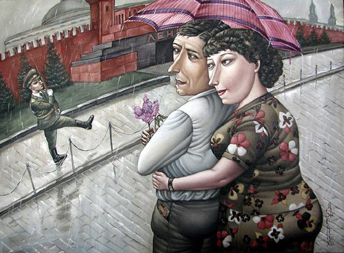 20 душевных картин об СССР от художницы из Донецка﻿ 