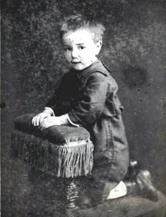 Валерий Брюсов в детстве. Фото: https://24smi.org