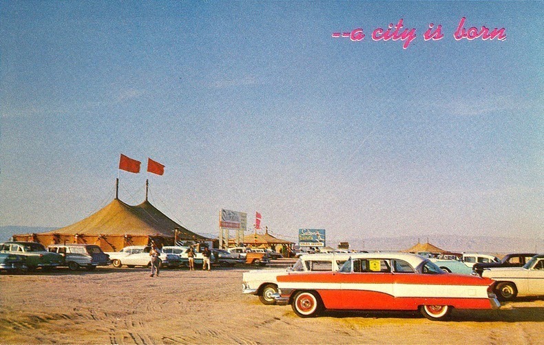 Молодое озеро Солтон-Си, которое появилось случайно природа,Путешествия,фото