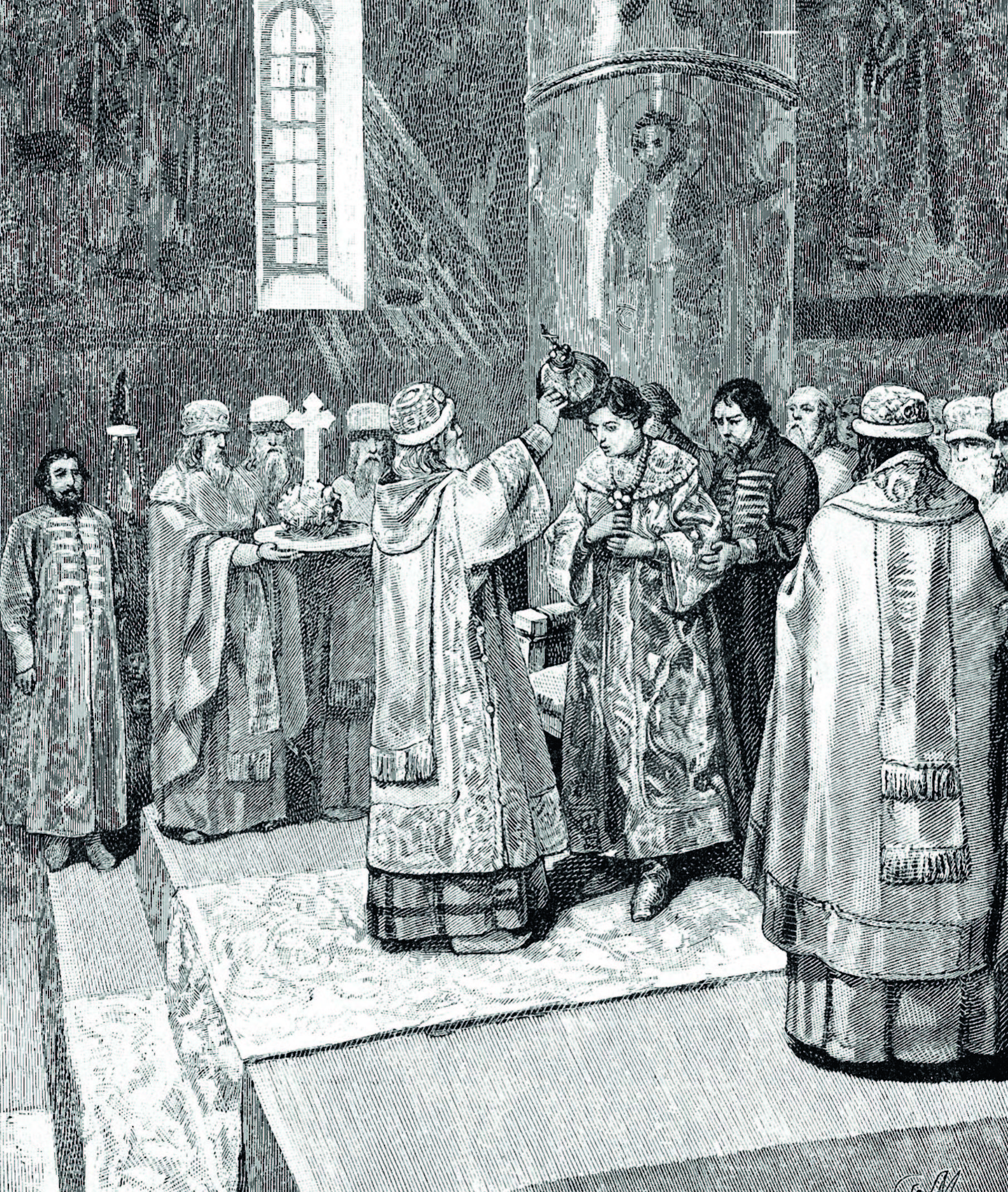 Венчание на царство Ивана Грозного