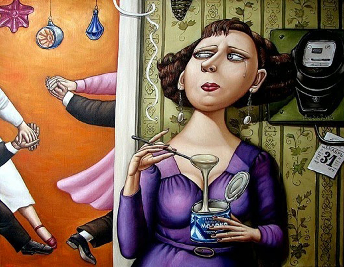 20 душевных картин об СССР от художницы из Донецка﻿ 