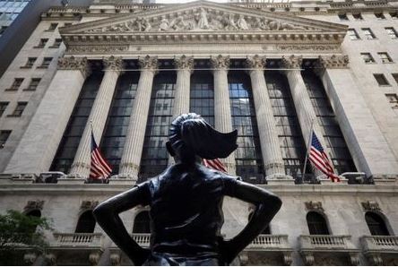 The front facade of the New York Stock Exchange (NYSE) is seen in New York City, New York, U.S., June 26, 2020. REUTERS/Brendan McDermid