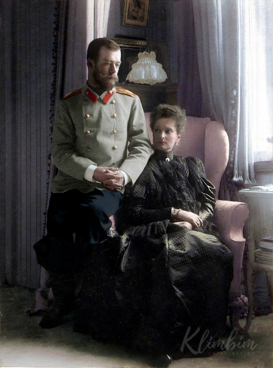 Император Николай II и Александра Федоровна. 1899