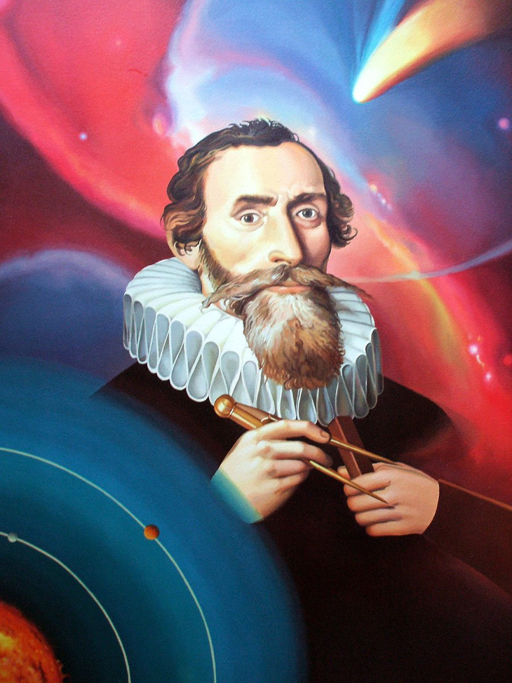 Это Иоганн Кеплер - один из величайших астрономов