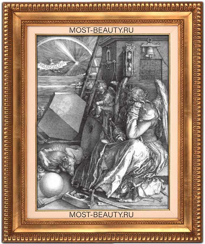 Работы Альбрехта Дюрера: Меланхолия (1514)