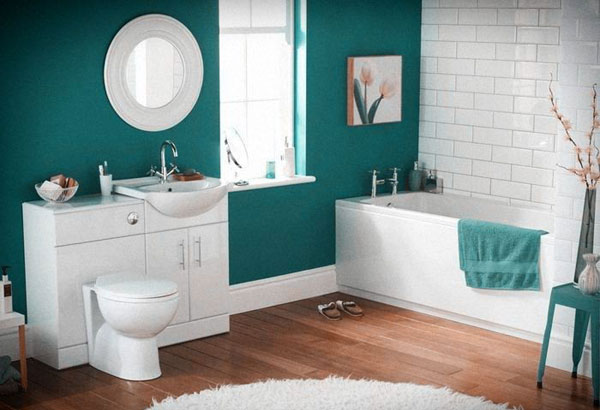 Как сэкономить на плитке в ванной: 6 практичных идей для дома и дачи,идеи и вдохновение,интерьер