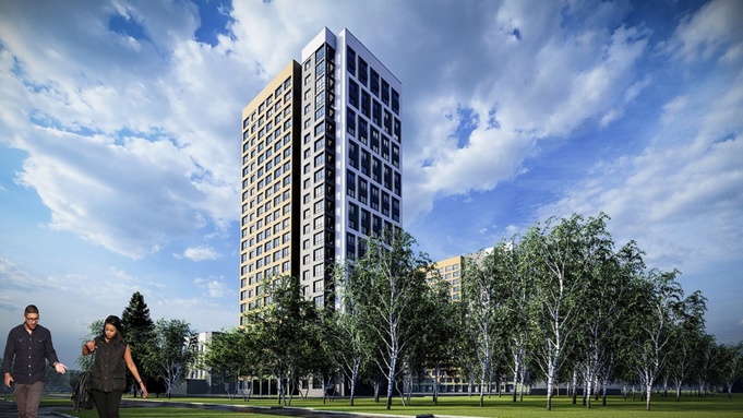 25-этажный ЖК с административным корпусом разрешили строить рядом с парком Целинников