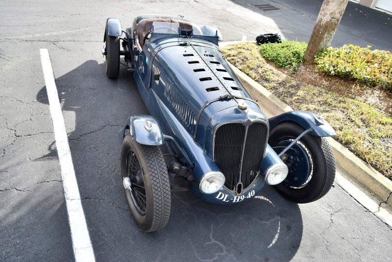 Припаркованный (или брошенный) Delahaye 135 S Competition Roadster во Флориде Delahaye, авто, машины, ретро, тюнинг