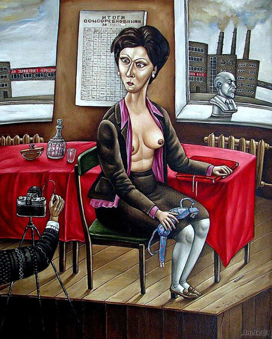 20 душевных картин об СССР от художницы из Донецка﻿ 