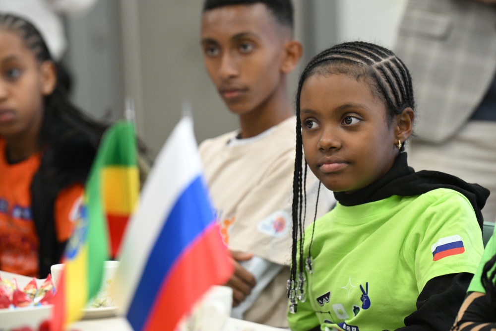 В Ивановской области школьники из Эфиопии изучают русский язык
