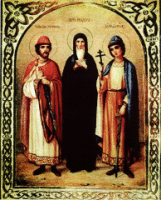 Феодор Смоленский с чадами Давидом и Константином