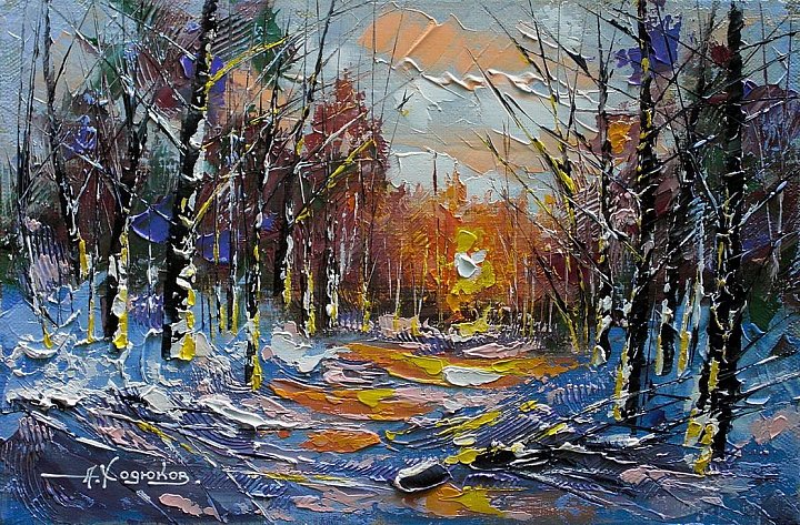 Весна. Художник Александр Ходюков Весна. Художник Александр Ходюков живопись