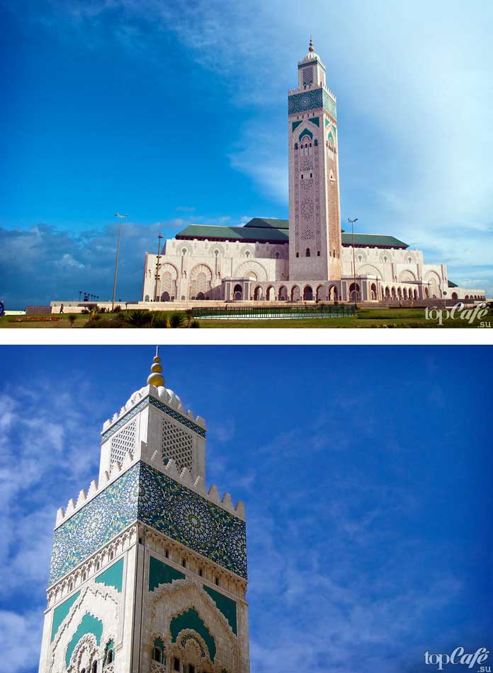 Мечеть Хасана II-Касабланка - одна из самых знаменитых и красивых мозаичных работ. СС0