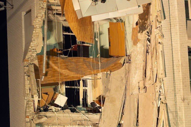 Украинское ПВО добило здание СБУ вслед за русским «Искандером» украина