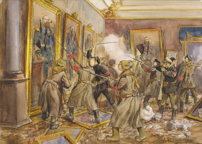 Революция 1917 года в картинах Ивана Владимирова Революция 1917 года в картинах Ивана Владимирова