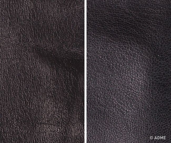 Как отличить кожу от кожзаменителя на сумке