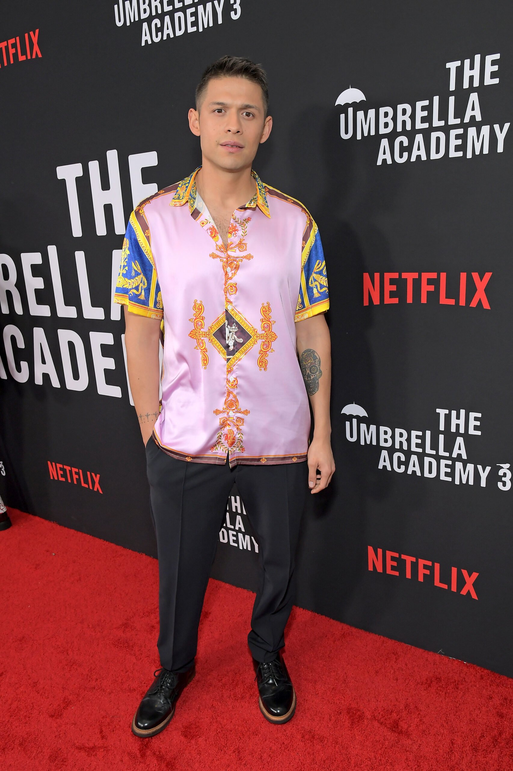 David CastaÃ±eda attends the Umbrella Academy S3 Netflix Screening.