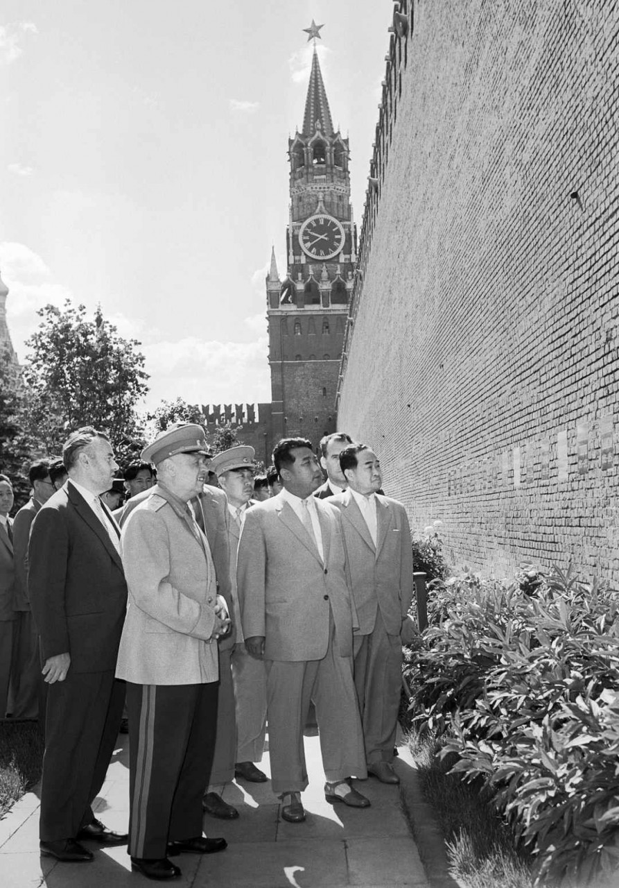 Генсек Рабочей партии Кореи Ким Ир Сен  в Москве. 1961 г Ким Ир Сен