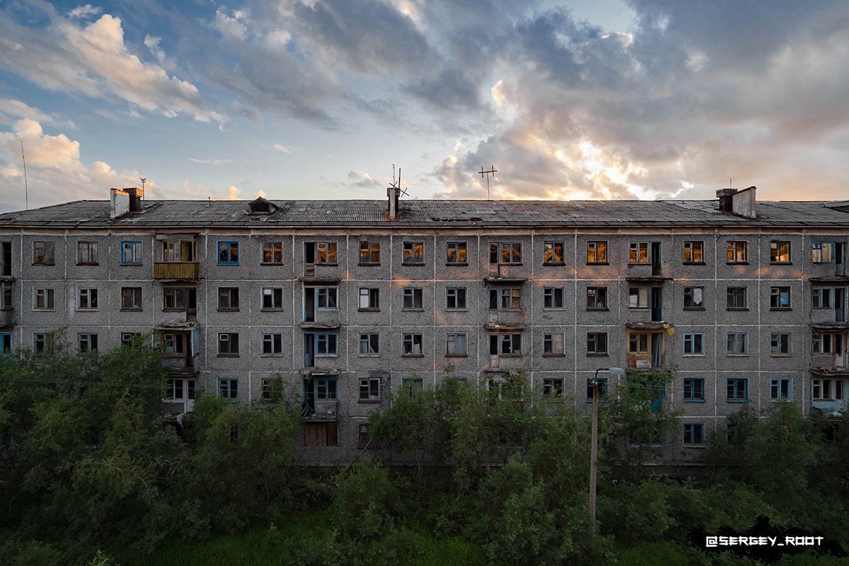 Воркута Фото Заброшенные Дома