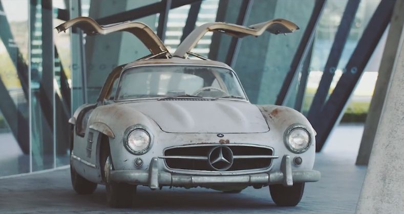 Развенчание красивой легенды о Mercedes 300 SL "Gullwing", найденном в заброшенном сарае mercedes-benz,авто и мото,старые авто