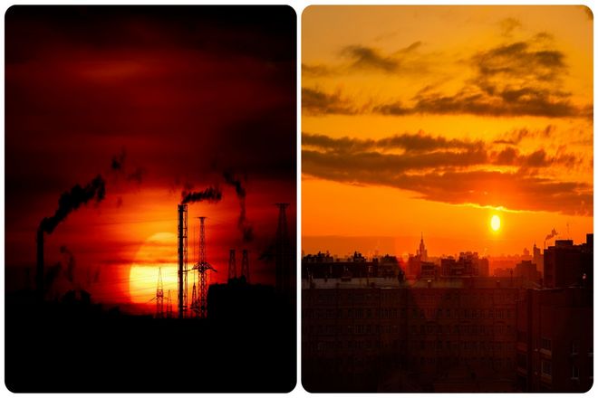 Красное небо в ночи - радость морякам