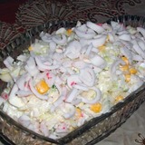 Салат-микс с крабовыми палочками
