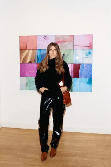 Светская тусовка на открытии выставки Тима Парщикова Color Matrix