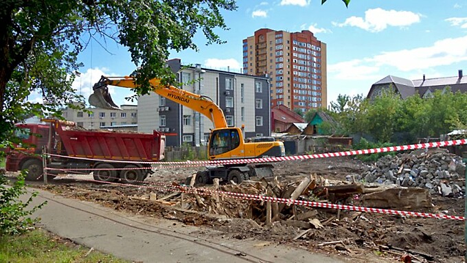 Площадка на ул. Пролетарской под застройку / Фото: skyscrapercity.com