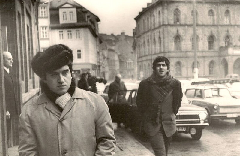 Станислав Садальский, Михаил Филиппов. Берлин, 1972