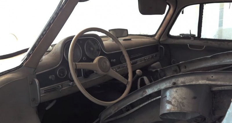 Развенчание красивой легенды о Mercedes 300 SL "Gullwing", найденном в заброшенном сарае mercedes-benz,авто и мото,старые авто