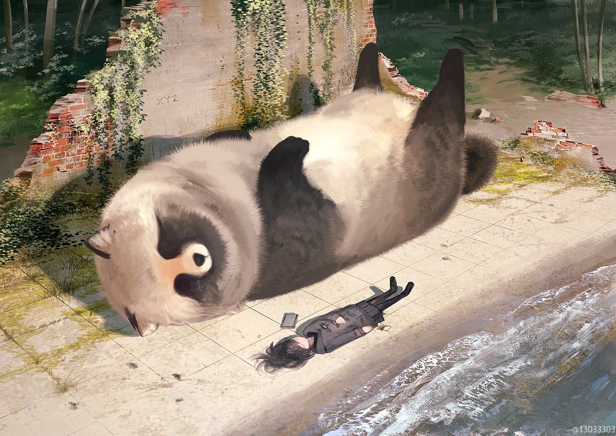 Если бы кошки были гигантами 