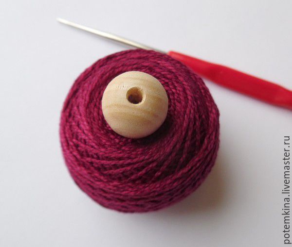 Бусина, обвязанная крючком. Как обвязать бусину крючком: мастер-класс Бусина, обвязанная крючком. Как обвязать бусину крючком: мастер-класс вязание