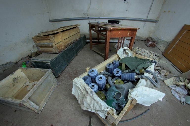 Нетронутый советский секретный бункер Нетронутый советский секретный бункер