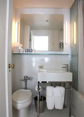 используйте современные сантехнические системы для маленьких ванных комнат