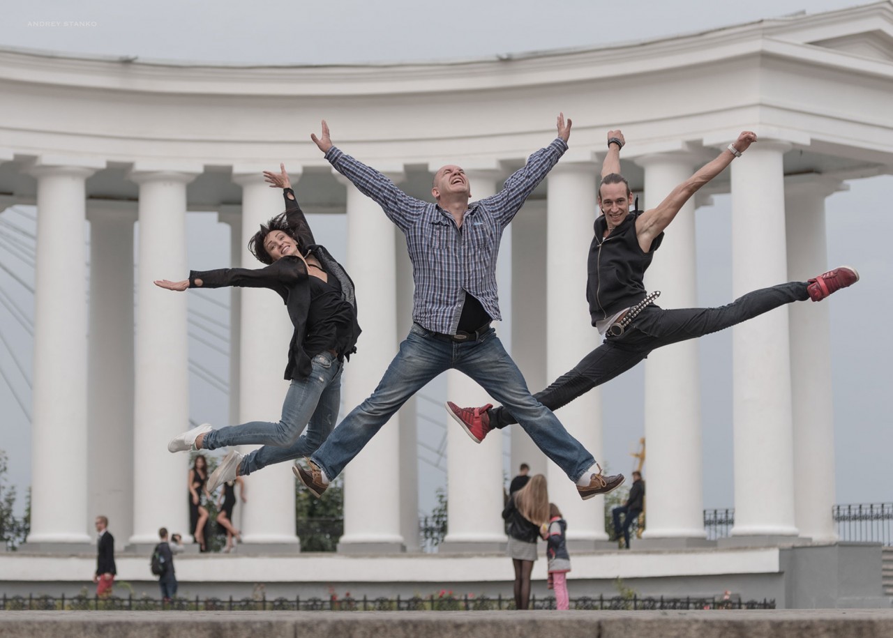 Одесские танцы Одесские танцы Фотография