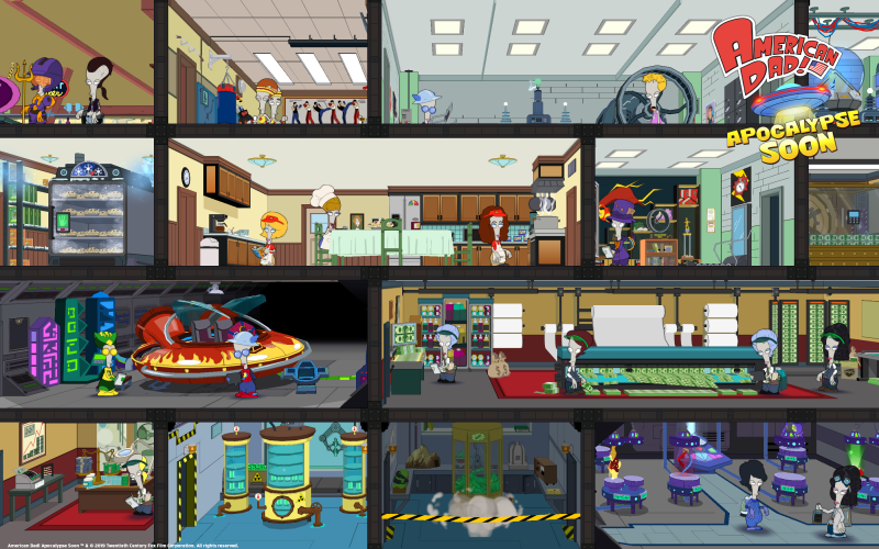 Мобильная игра American Dad! Apocalypse Soon вышла на iOS и Android american dad! apocalypse soon,Игры,мобильные игры