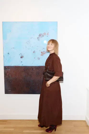 Светская тусовка на открытии выставки Тима Парщикова Color Matrix