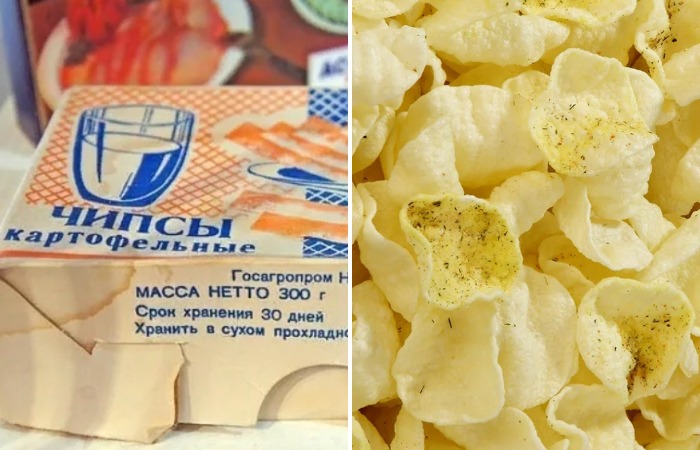 Советские чипсы 