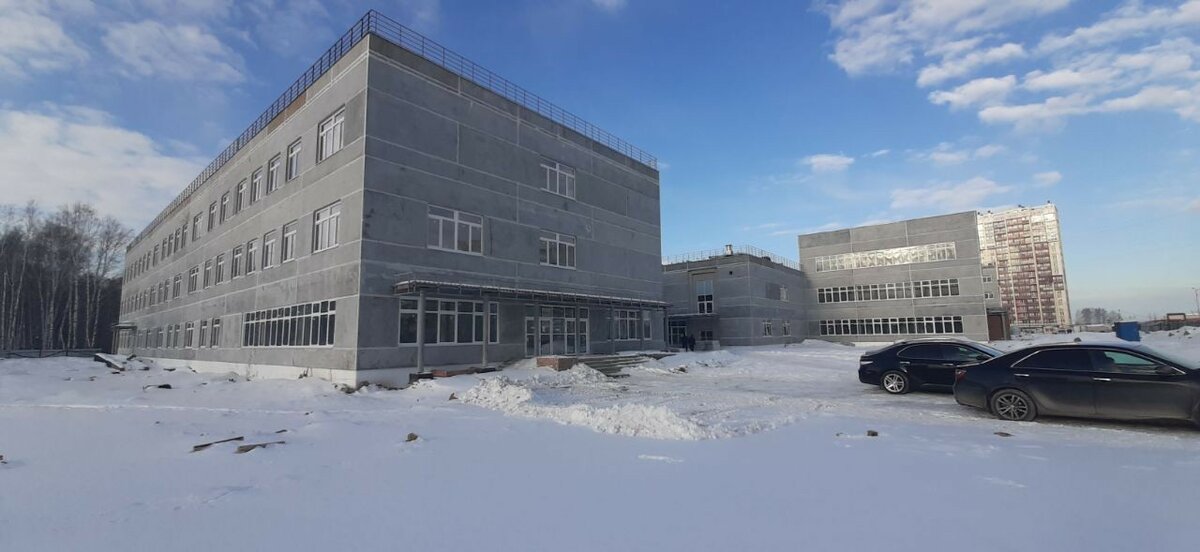 Школьная новостройка в Челябинске