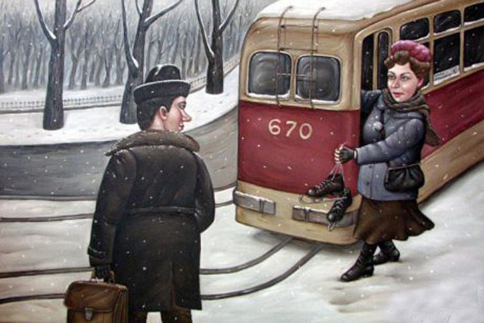 20 душевных картин об СССР от художницы из Донецка﻿ 