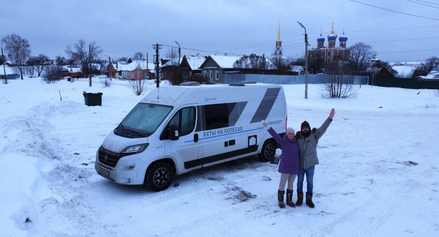 Тест-драйв автодома зимой. Спим и пользуемся горячей водой при минус 10