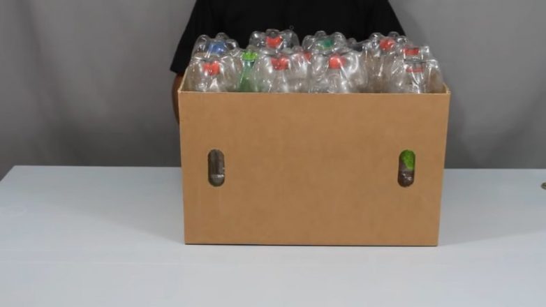 Прочный и красивый пуф из простых материалов Мебель,пуф,сделай сам