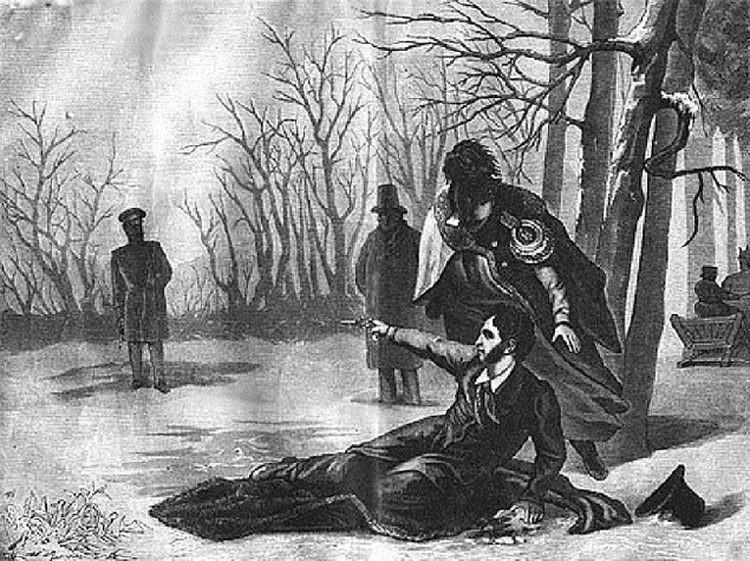 «Черная вдова» предсказала гибель Пушкину