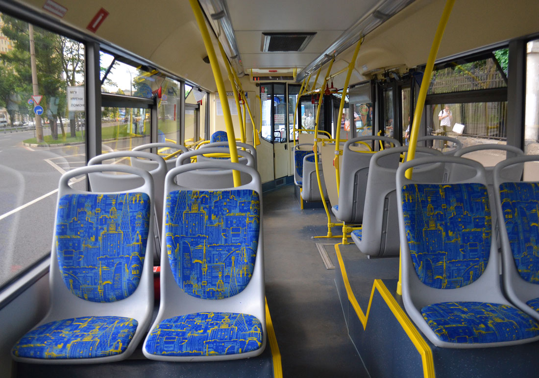 Сиденья пассажирского автобуса