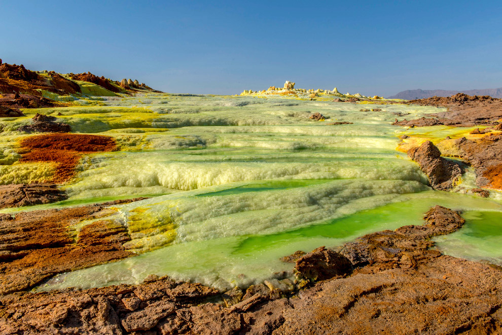 Acid pools in East Africa