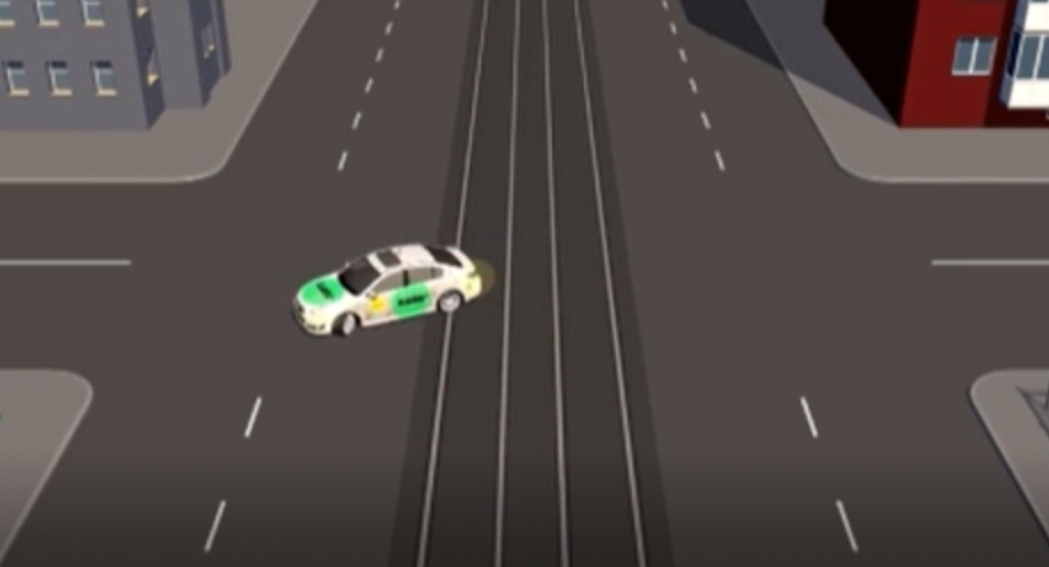 Как совершать разворот через трамвайные пути